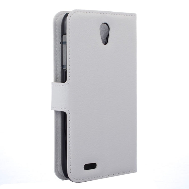 Horizontal Flip Solid color Leather Case with Card Slots & Holder & Wallet for Lenovo A859