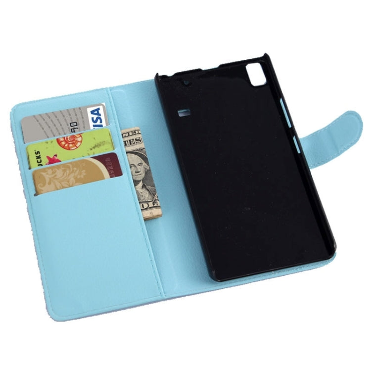 Horizontal Flip Solid color Leather Case with Card Slots & Holder & Wallet for Lenovo A7600