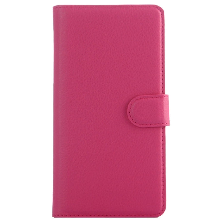 Horizontal Flip Solid color Leather Case with Card Slots & Holder & Wallet for Lenovo A7600
