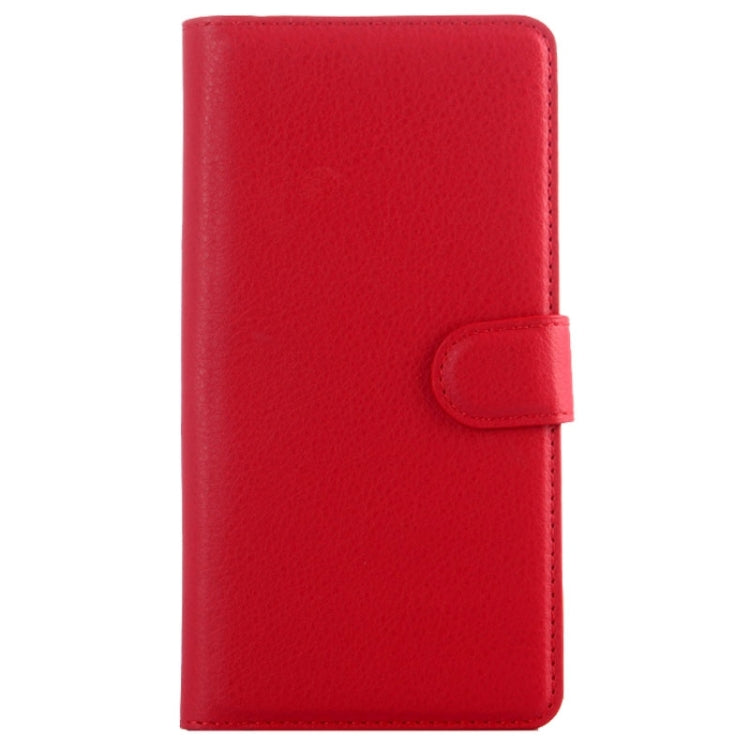 Horizontal Flip Solid color Leather Case with Card Slots & Holder & Wallet for Lenovo A7600
