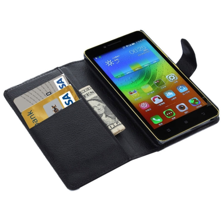 Horizontal Flip Solid color Leather Case with Card Slots & Holder & Wallet for Lenovo K3