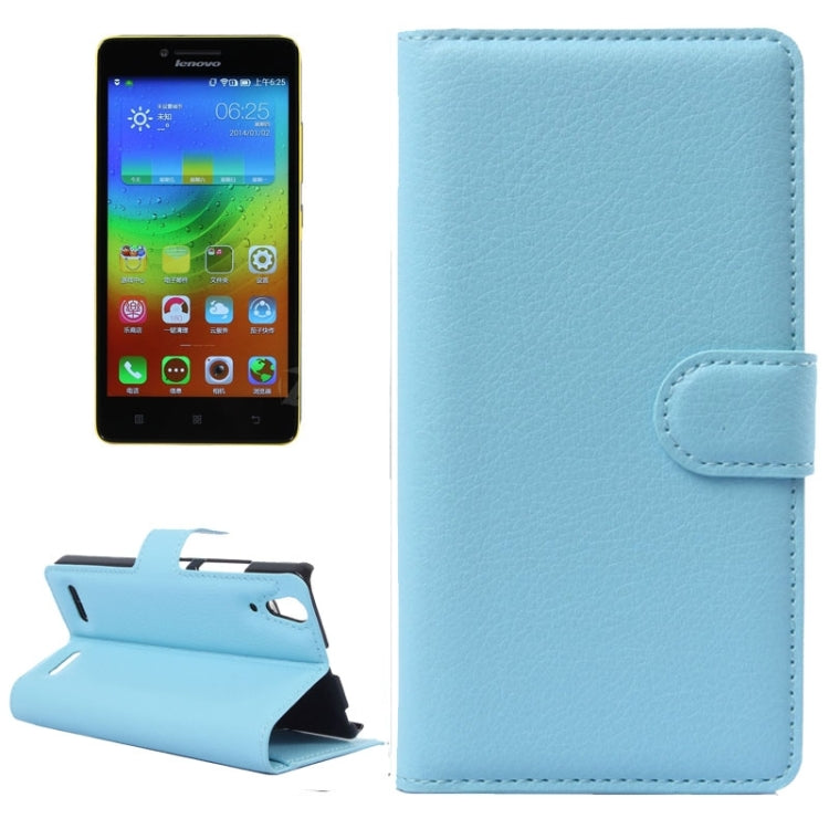 Horizontal Flip Solid color Leather Case with Card Slots & Holder & Wallet for Lenovo K3