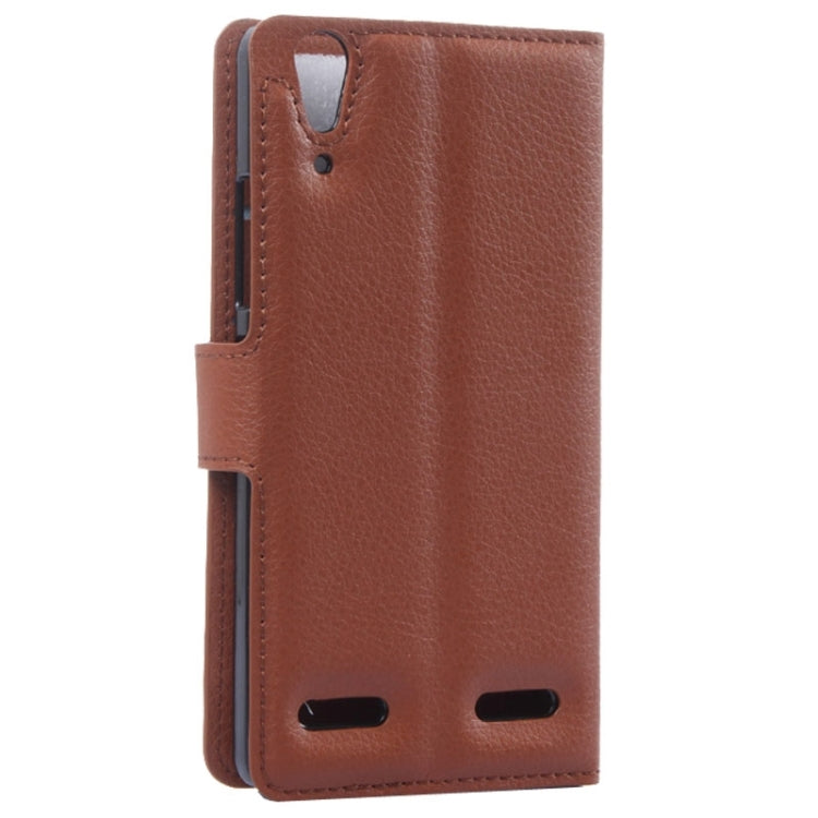 Horizontal Flip Solid color Leather Case with Card Slots & Holder & Wallet for Lenovo K3