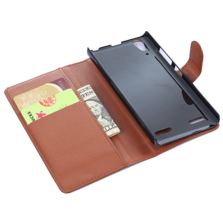 Horizontal Flip Solid color Leather Case with Card Slots & Holder & Wallet for Lenovo K3