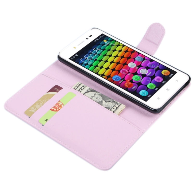 Horizontal Flip Solid color Leather Case with Card Slots & Holder & Wallet for Lenovo S90