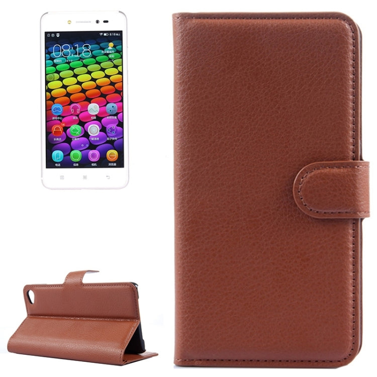 Horizontal Flip Solid color Leather Case with Card Slots & Holder & Wallet for Lenovo S90