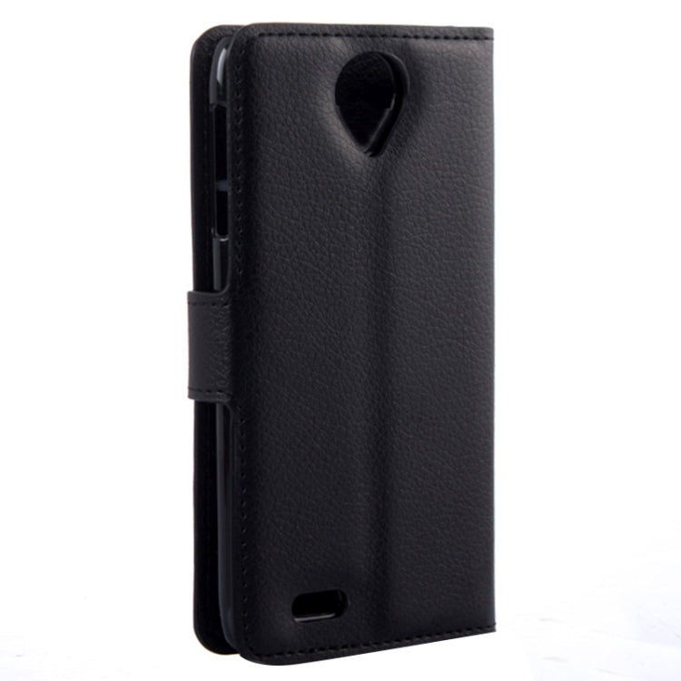 Horizontal Flip Solid color Leather Case with Card Slots & Holder & Wallet for Lenovo S820