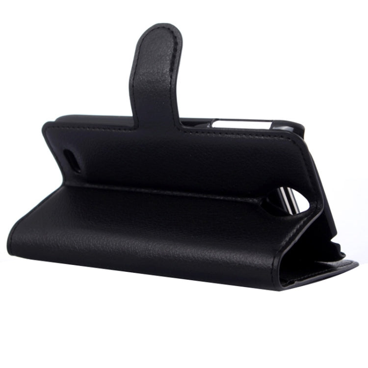 Horizontal Flip Solid color Leather Case with Card Slots & Holder & Wallet for Lenovo S820