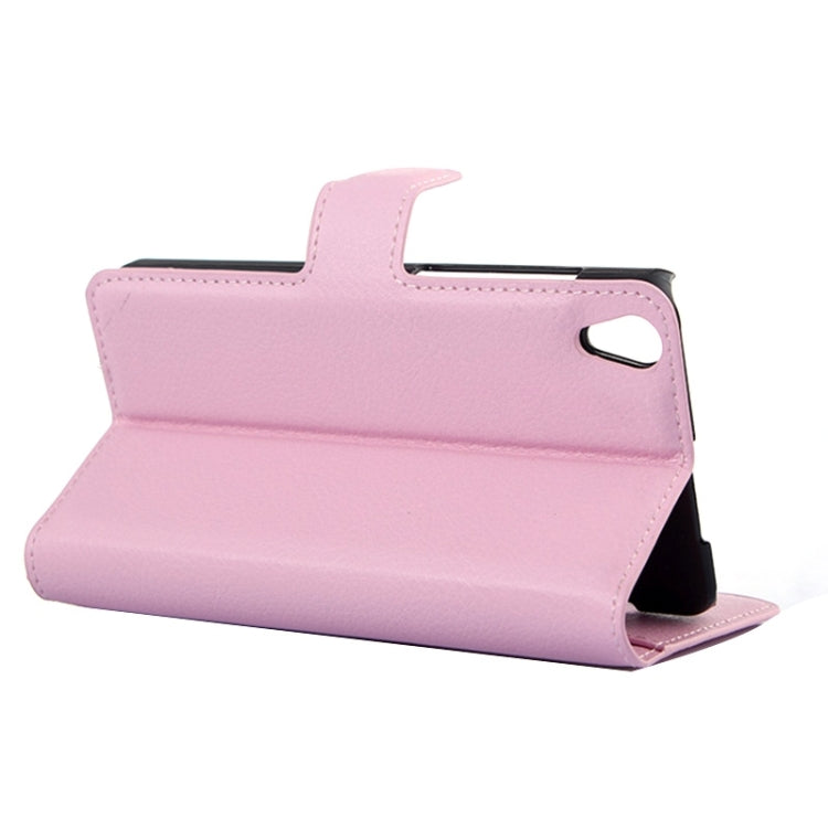 Horizontal Flip Solid color Leather Case with Card Slots & Holder & Wallet for Lenovo S850