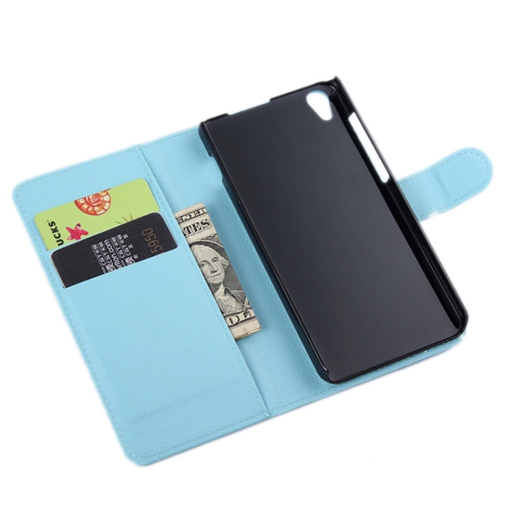 Horizontal Flip Solid color Leather Case with Card Slots & Holder & Wallet for Lenovo S850