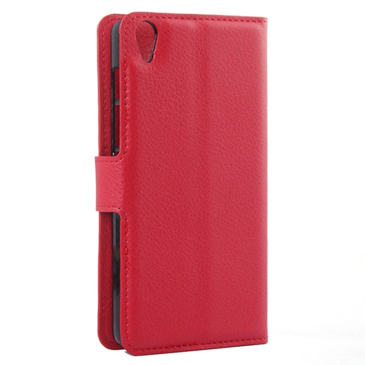 Horizontal Flip Solid color Leather Case with Card Slots & Holder & Wallet for Lenovo S850