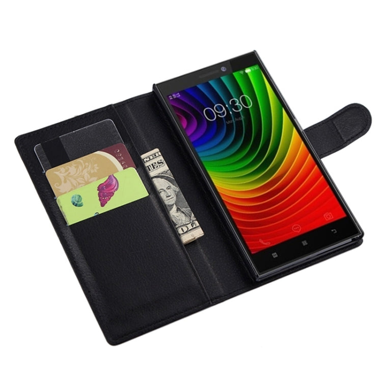 Horizontal Flip Solid color Leather Case with Card Slots & Holder & Wallet for Lenovo Vibe Z2