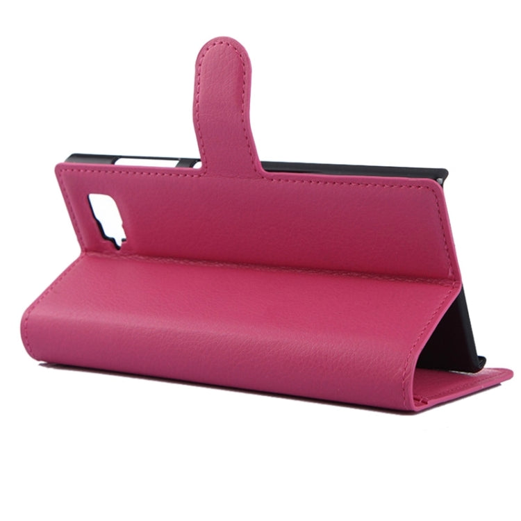 Horizontal Flip Solid color Leather Case with Card Slots & Holder & Wallet for Lenovo Vibe Z2