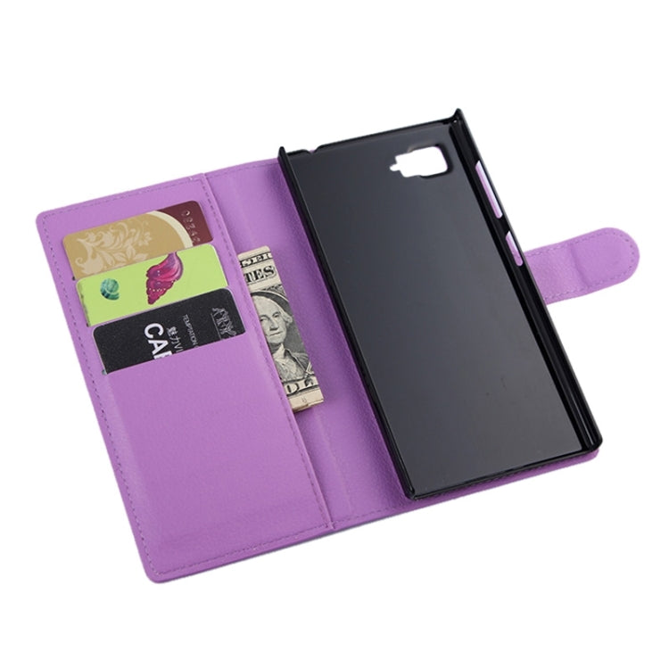 Horizontal Flip Solid color Leather Case with Card Slots & Holder & Wallet for Lenovo Vibe Z2