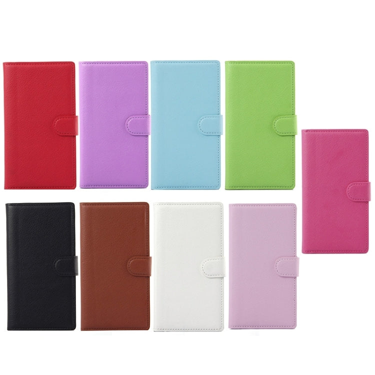 Horizontal Flip Solid color Leather Case with Card Slots & Holder & Wallet for Lenovo Vibe Z2