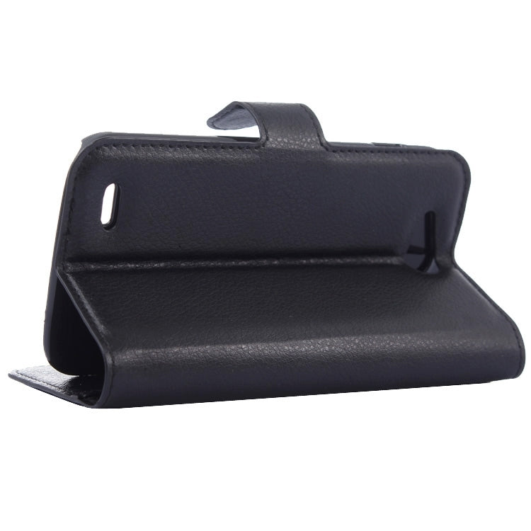 Horizontal Flip Solid color Leather Case with Card Slots & Holder & Wallet for ZTE Blade Q Maxi