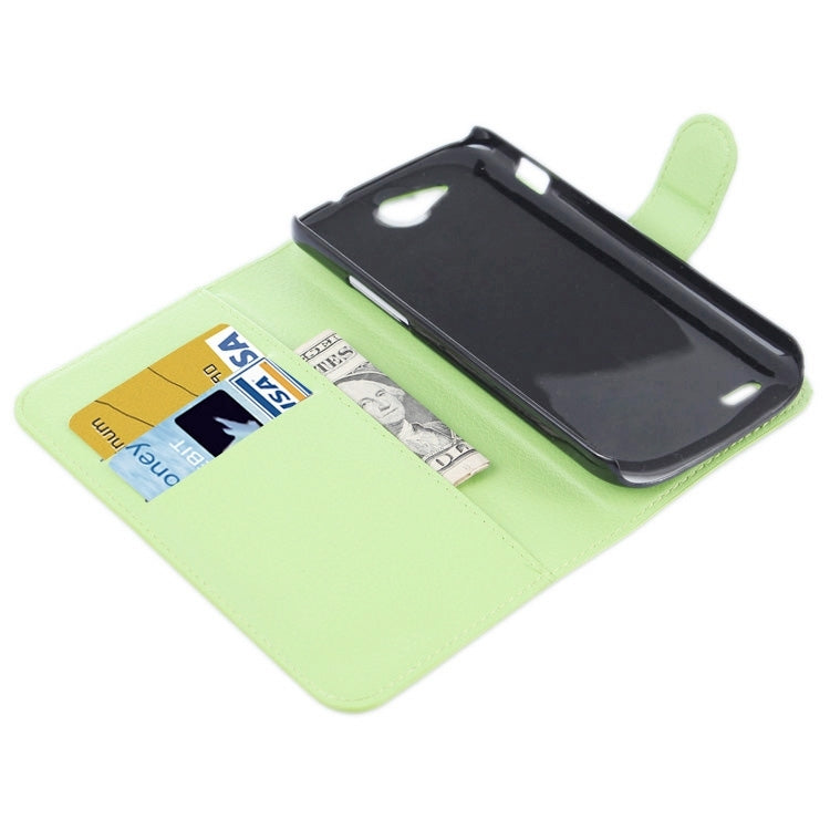 Horizontal Flip Solid color Leather Case with Card Slots & Holder & Wallet for ZTE Blade Q Maxi