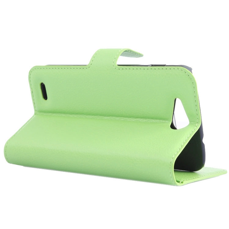 Horizontal Flip Solid color Leather Case with Card Slots & Holder & Wallet for ZTE Blade Q Maxi