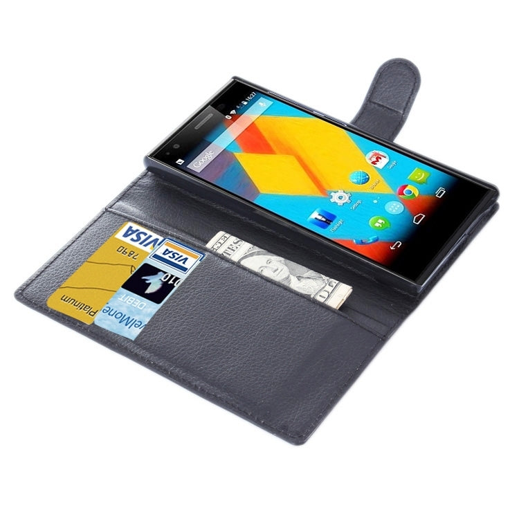 Horizontal Flip Solid color Leather Case with Card Slots & Holder & Wallet for ZTE Blade VEC 4G