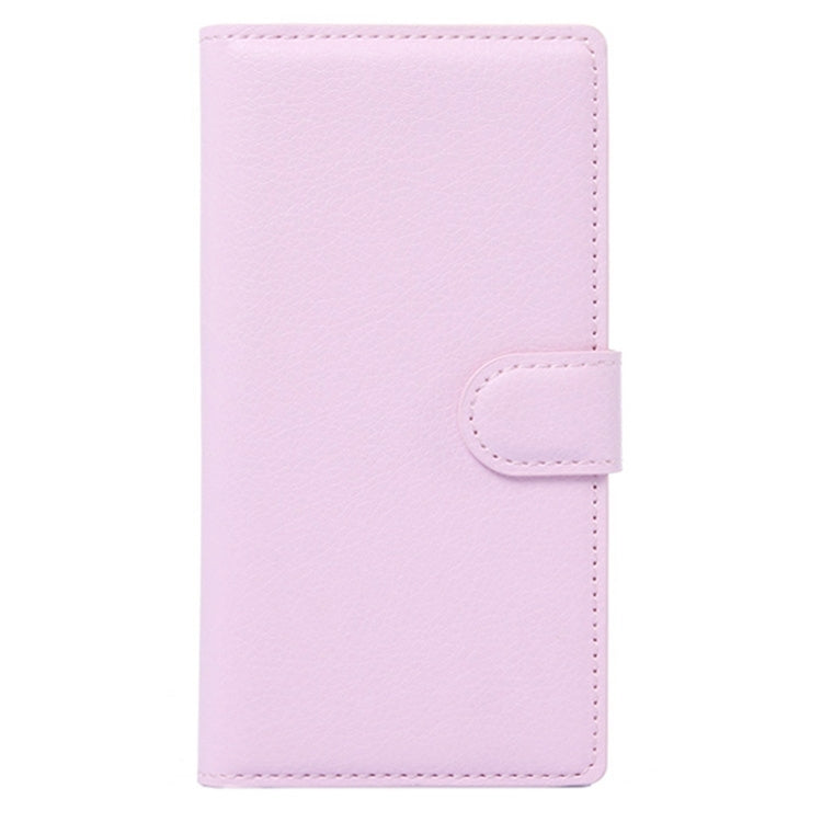 Horizontal Flip Solid color Leather Case with Card Slots & Holder & Wallet for ZTE Blade VEC 4G