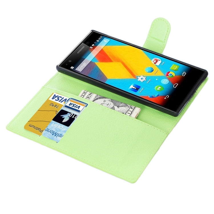 Horizontal Flip Solid color Leather Case with Card Slots & Holder & Wallet for ZTE Blade VEC 4G