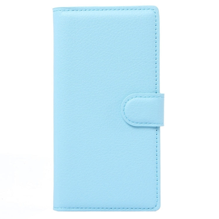 Horizontal Flip Solid color Leather Case with Card Slots & Holder & Wallet for ZTE Blade VEC 4G