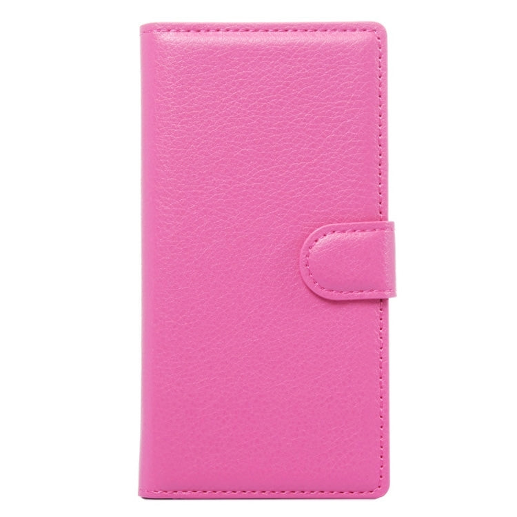 Horizontal Flip Solid color Leather Case with Card Slots & Holder & Wallet for ZTE Blade VEC 4G