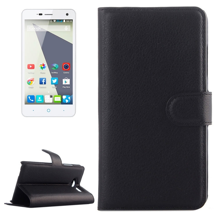 Horizontal Flip Solid color Leather Case with Card Slots & Holder & Wallet for ZTE Blade L3