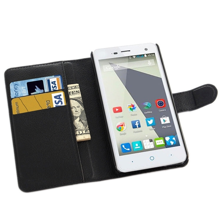 Horizontal Flip Solid color Leather Case with Card Slots & Holder & Wallet for ZTE Blade L3