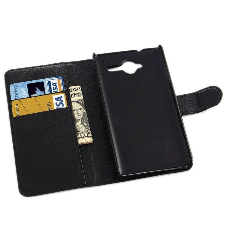 Horizontal Flip Solid color Leather Case with Card Slots & Holder & Wallet for ZTE Blade L3