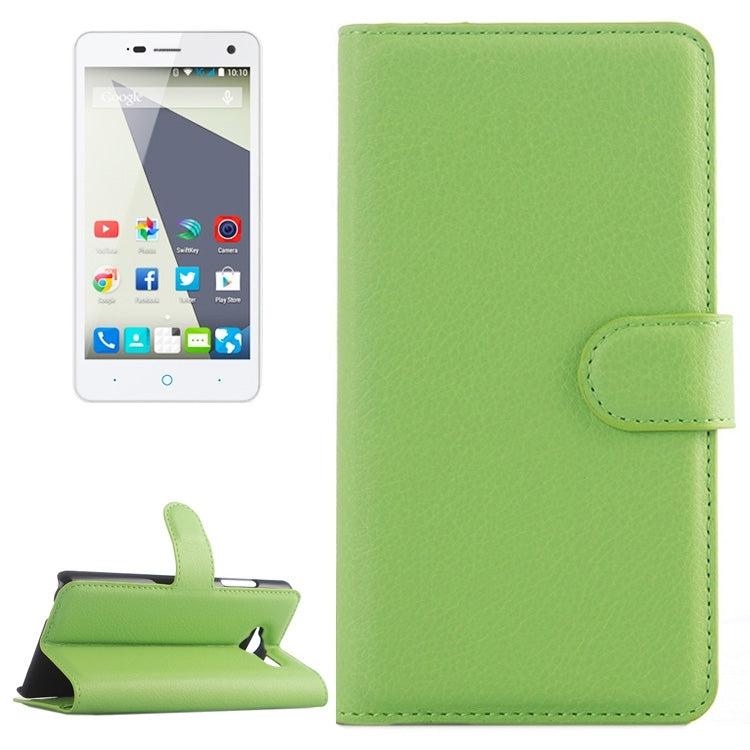 Horizontal Flip Solid color Leather Case with Card Slots & Holder & Wallet for ZTE Blade L3