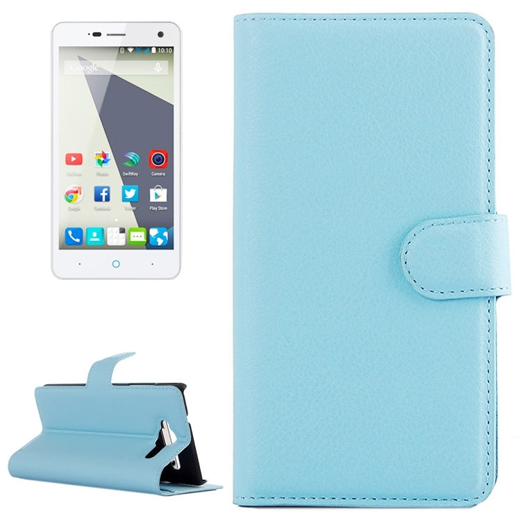 Horizontal Flip Solid color Leather Case with Card Slots & Holder & Wallet for ZTE Blade L3