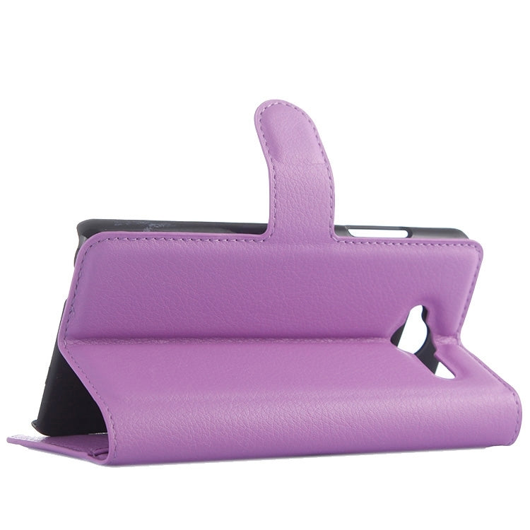 Horizontal Flip Solid color Leather Case with Card Slots & Holder & Wallet for ZTE Blade L3