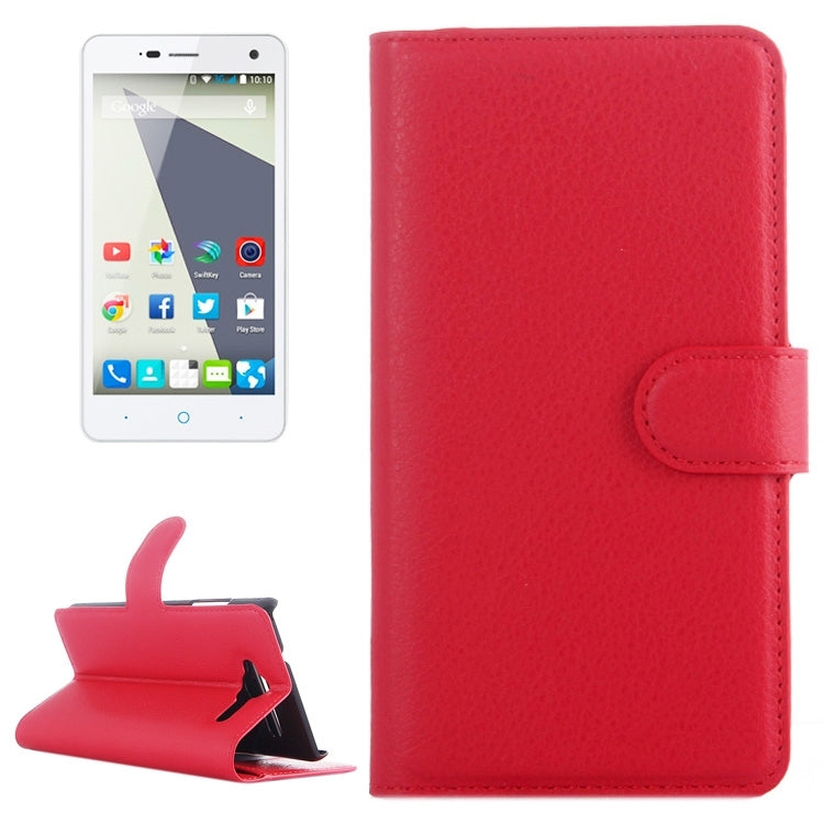 Horizontal Flip Solid color Leather Case with Card Slots & Holder & Wallet for ZTE Blade L3
