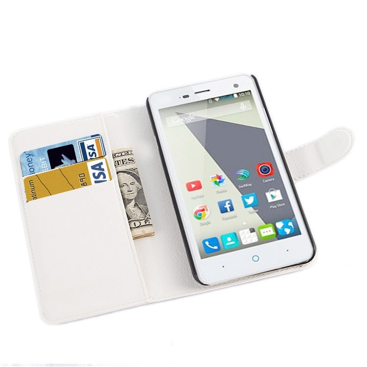 Horizontal Flip Solid color Leather Case with Card Slots & Holder & Wallet for ZTE Blade L3