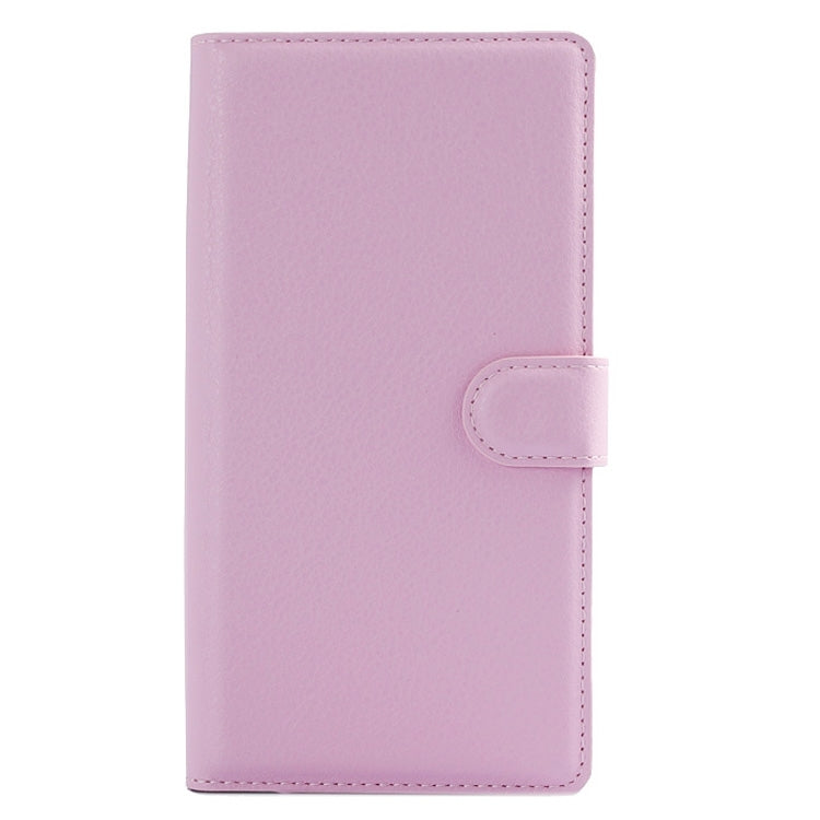 Horizontal Flip Solid color Leather Case with Card Slots & Holder & Wallet for ZTE Z MAX / Z970