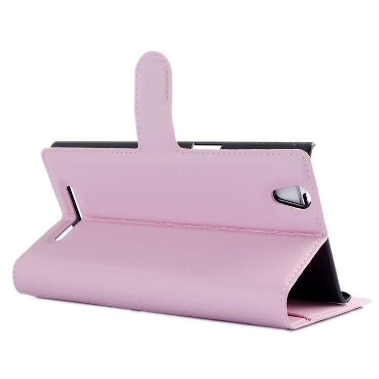 Horizontal Flip Solid color Leather Case with Card Slots & Holder & Wallet for ZTE Z MAX / Z970