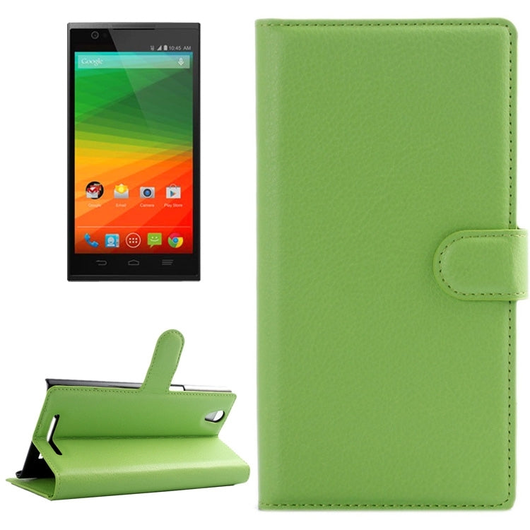 Horizontal Flip Solid color Leather Case with Card Slots & Holder & Wallet for ZTE Z MAX / Z970