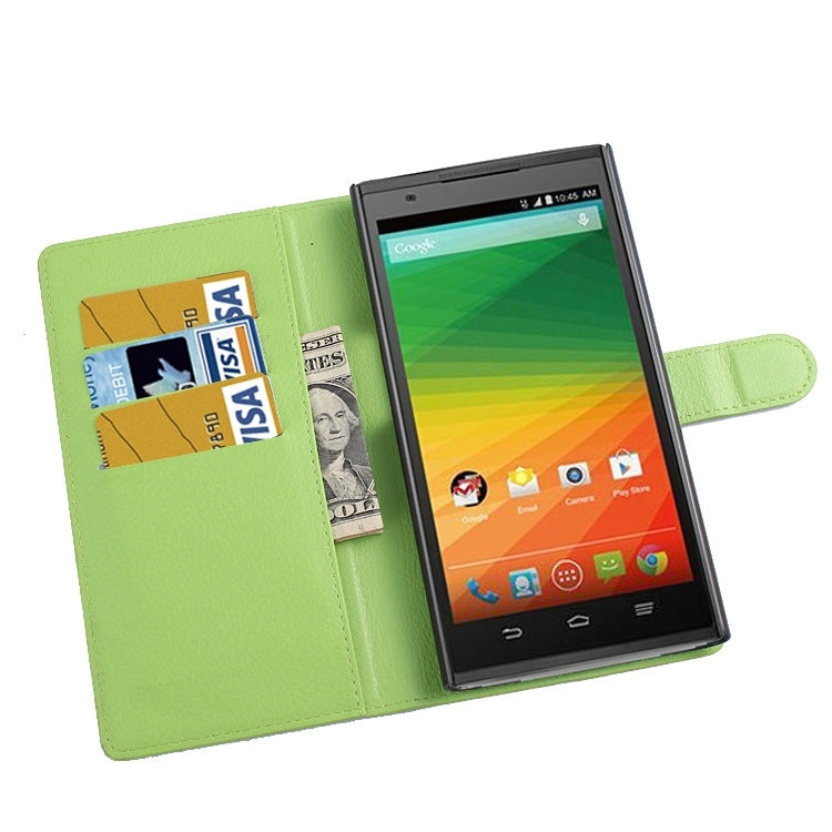 Horizontal Flip Solid color Leather Case with Card Slots & Holder & Wallet for ZTE Z MAX / Z970