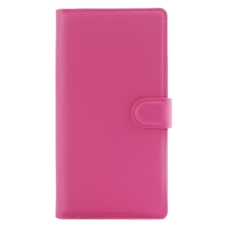 Horizontal Flip Solid color Leather Case with Card Slots & Holder & Wallet for ZTE Z MAX / Z970