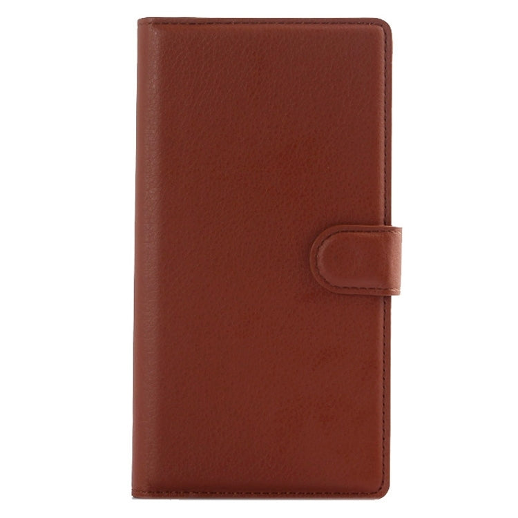 Horizontal Flip Solid color Leather Case with Card Slots & Holder & Wallet for ZTE Z MAX / Z970
