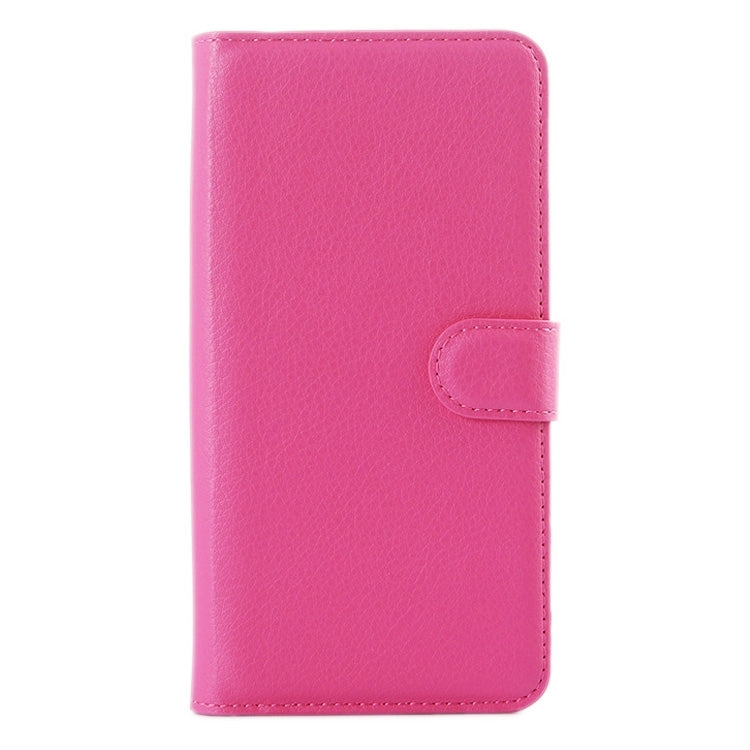 Horizontal Flip Solid color Leather Case with Card Slots & Holder & Wallet for ZTE Blade S6 Lux