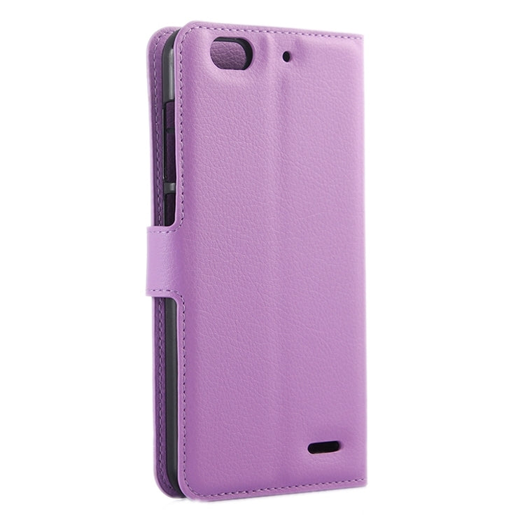 Horizontal Flip Solid color Leather Case with Card Slots & Holder & Wallet for ZTE Blade S6 Lux