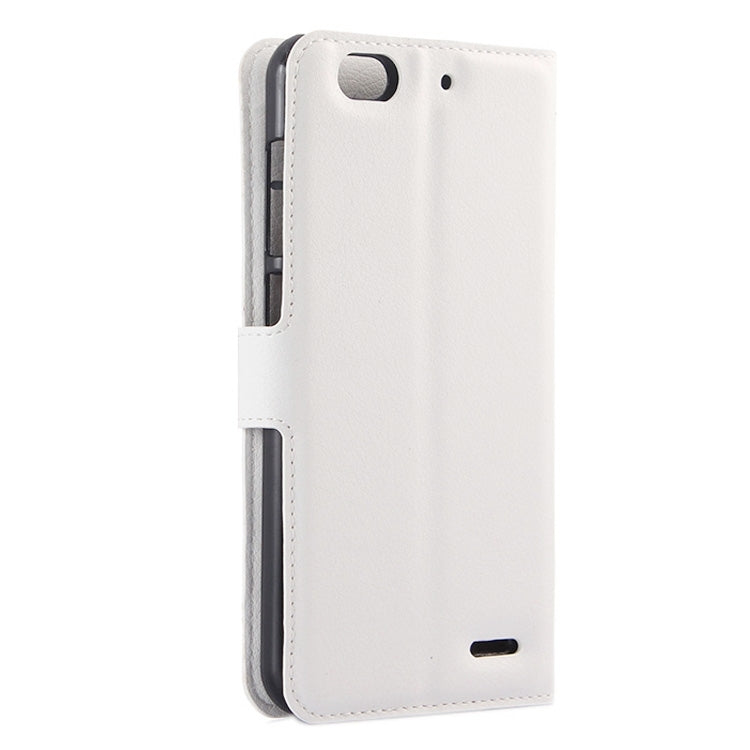 Horizontal Flip Solid color Leather Case with Card Slots & Holder & Wallet for ZTE Blade S6 Lux