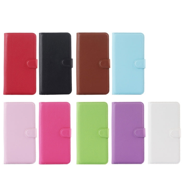 Horizontal Flip Solid color Leather Case with Card Slots & Holder & Wallet for ZTE Blade S6 Lux