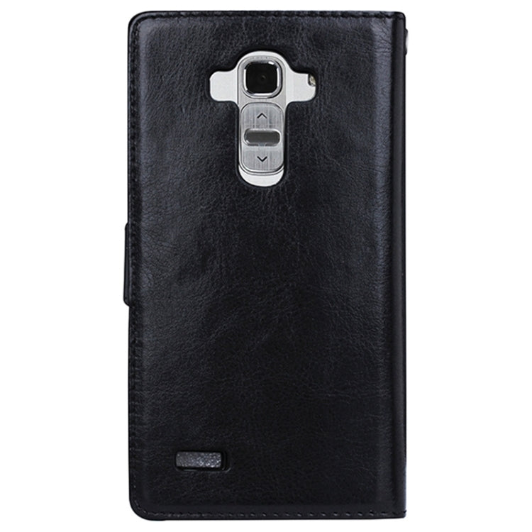 Multifunctional Crazy Horse Texture Horizontal Flip Solid Color Leather Case with Nine Card Slots & Wallet for LG G4 / H815