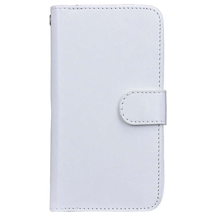 For HTC One M9 Multifunctional Crazy Horse Texture Horizontal Flip Solid Color Leather Case with Nine Card Slots & Wallet