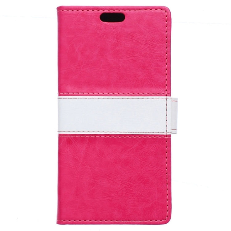 Color Matching Flip Leather Case with Holder & Card Slots & Wallet for LG G3 Stylus / D690