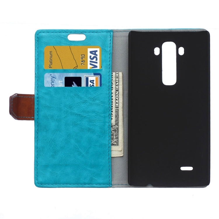 Color Matching Flip Leather Case with Holder & Card Slots & Wallet for LG G Flex2 / F510L
