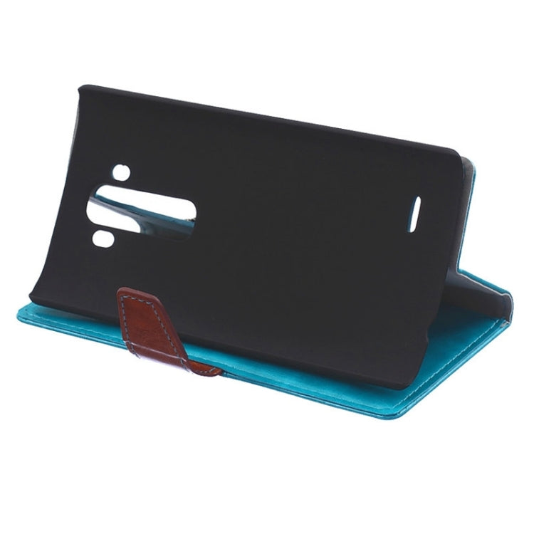 Color Matching Flip Leather Case with Holder & Card Slots & Wallet for LG G Flex2 / F510L